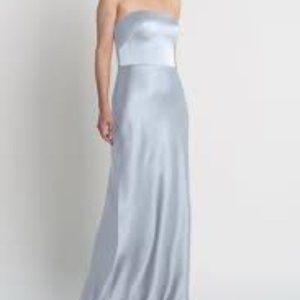 Jenny Yoo Melody Dress in Whisper Blue. Still in bag with tags